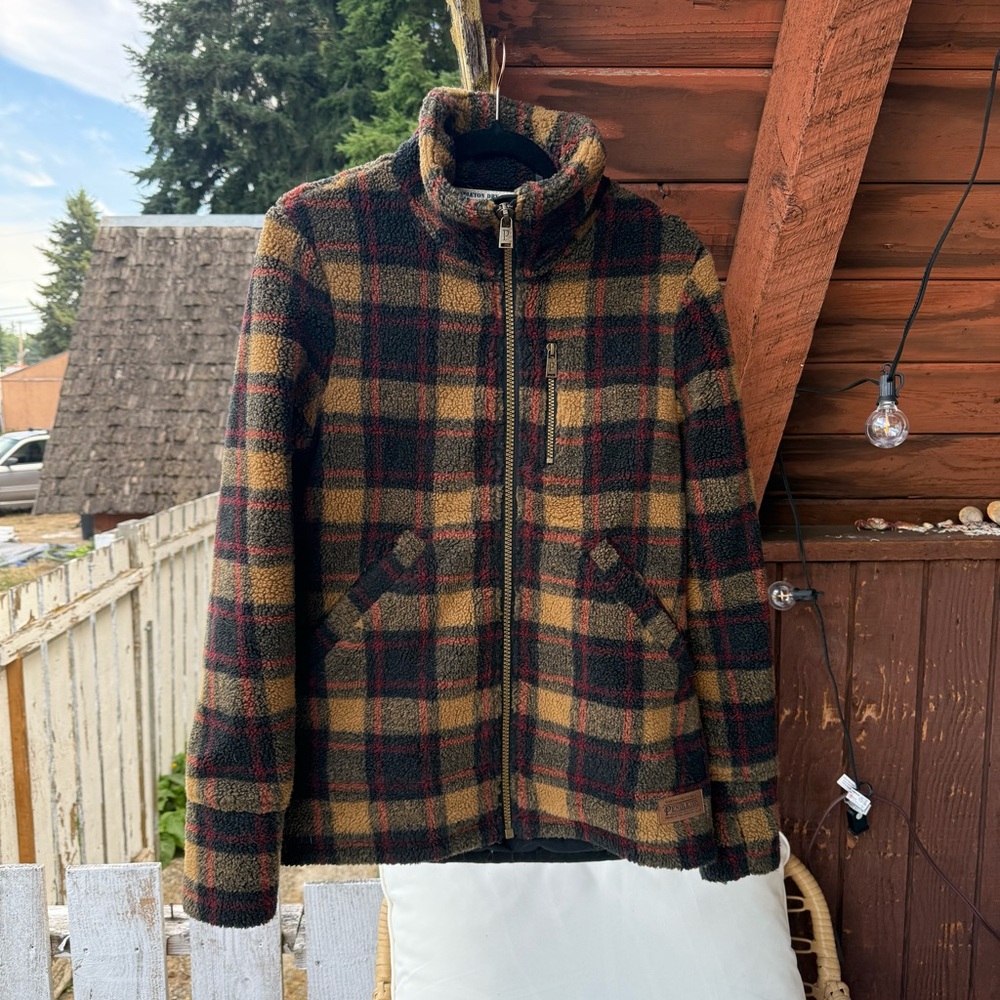 Pendleton Multicolor Plaid Teddy Jacket